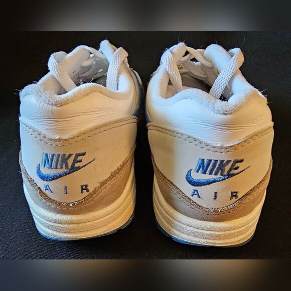 Nike Airmax size 7.5 Gray/White/Blue. - Picture 4 of 8